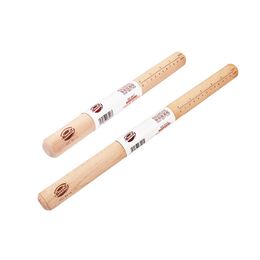 Beech Wooden Rolling Pins 30cm 40cm Non-Stick Easy Handle Eco-Friendly Wooden Rolling Pin for Baking Dough Pizza Pie