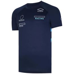 Men's T-shirts F1 T-shirt 2022-2023 Formula 1 Summer Mens T-shirt Womens Breathable Jersey Racing Team o Neck Casual Short Sleeves Same Fans Top Pu16