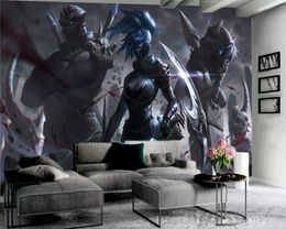 Modern Mural 3d Wallpaper 3d Cartoon Animated Character Wallpaper 3d Wall Paper for Living Room Custom Photo