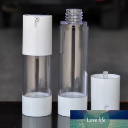 50pcs/lot 30ml plastic airless pump bottle vacuum flask 1oz vacum refillable lotion bottle,