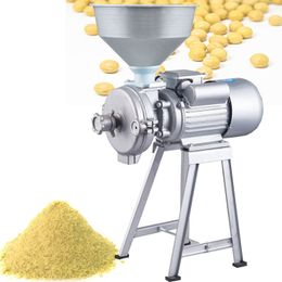 grinding refiner Commercial Grain beans grinder for tofu, Tahini, Chilli sauce,corn flour,etc. 220V Wheat Milling Machine