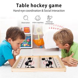 Foosball Winner Games Table Hockey Game Catapult Chess Parent-child Interactive Toy Fast Sling Puck Board Game Toys For Children