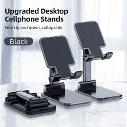 Sale Folding Desk Phone Stand Holder For iPhone iPad Universal Portable Foldable Extend Metal Desktop Tablet Table