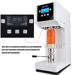 2021 factory direct sales55mm Cans sealing machine bottle sealer machine can seamer beverage sealing cup machine220v/110v