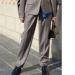 AEL women Pant for Suits new ladies loose Casual Fashion slacks Spring street wear Classic boyfriend pants look LJ201030