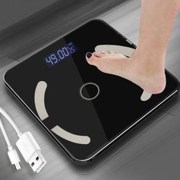 Bathroom Scales Bluetooth Floor Scales Electronic Weight Scales Measuring Smart Bluetooth SE47100 Y200106