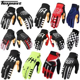 PLAST Air DH MX GP BMX MTB Motorcycle Motocross Gloves Off Road Racing Pro Downhill Sport Bike Bicycle Cycling Riding 220111