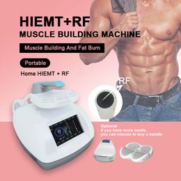 Magnetism Wave Muscle Building Instrument HIEMT Fat Burning Machine Mini EMSlim RF Tesla Electromagnetic Body Scuplting Slimming Shaping Device For Home Use