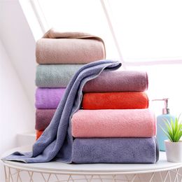 factory direct sale 3575cm coral fleece towel household absorbent adult face wash soft towels