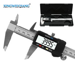 6 Inch 0-150mm Measuring Tool Stainless Steel Calliper Digital Vernier Calliper 201116