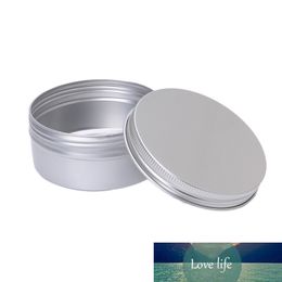 New Empty Aluminium Cosmetic Balm Tin Jar Container Round Pot Screw Cap Lid 150ml