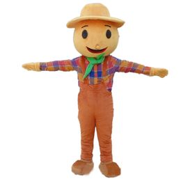Festival Dress Scarecrow Mascot Costumes Carnival Hallowen Gifts Unisex Adults Fancy Party Games Outfit Holiday Celebration Cartoon Character Outfits