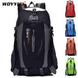40L Waterproof Outdoor Bags Women Men Sports Travel Mountaining Hiking Backpacks Durable Trekking Rucksack Ultralight Backpack Y1227