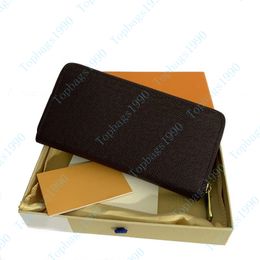 Luxury Handbag Bag Designer Wallet Leather Wallet Women Zipper Long Card Holders Coin Purses Woman Shows Exotic Clutch Wallets Leather Holders Wallets