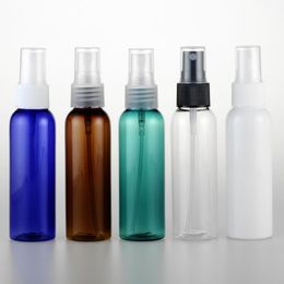 60ml brown pet spray bottle 2 OZ Empty perfume atomizer bottles travel set mist Sprayer pump Cosmetic packing for women LX4106