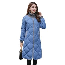 Coats Wadded Ladies Warm Cotton Padded Outwear Stand Collar Winter Jacket Women Coat Parkas Chaqueta Mujer 201202