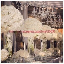50cm wedding decoration road lead artificial 2/3 round flower ball table Centrepiece balls Arch TONGFENG