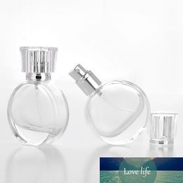 5Pcs/LOT 25ML Portable Glass Refillable Perfume Bottle With Foil Atomizer&Empty Parfum Cosmetic Case For Traveller