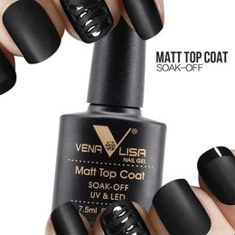 wholesale Matte Top Coat CANNI Nail Art Design High Quality UV LED Base Coat, No Sticky Layer Top Coat, Soak off Matt Topcoat