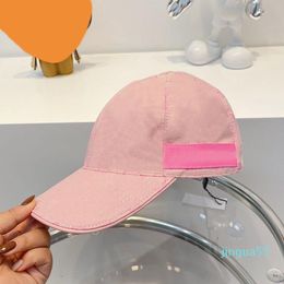 Mens Canvas Designer Baseball Cap Hat Designers Caps Hats Women Fitted Cap Fashion Fedora Letter Stripe Men