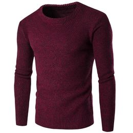 New Men Sweaters Coat Slim Fit Jumpers Knit Warm Winter Man Sweater Clothes 201022