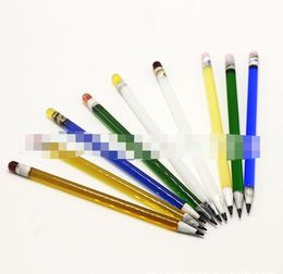 glass pencil dabber NZ - 2021 Colorful Pencil Glass Dabbers 6 Inch Dabber Tool Smoking Accessory For Perc Glass Water Bong Ash Catcher Glass Pipe