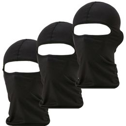 -3 упаковки мужские потую балаклаве черная маска лица легкий мотоцикл теплый лыжи