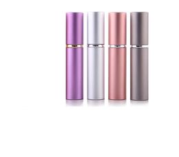 2022 new 5ml perfume bottle Aluminium Anodized Compact Perfume Atomizer fragrance glass scent-bottle