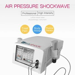 Extracorporal ESWT Ultrasound and Shock Wave 2 in 1 Ultrashock 2 physiotherapy handles Ultrasound pain relief treatment pneumatic shockwave therapy