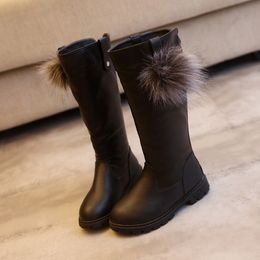 Children's boots autumn and winter new high girls boots 201201