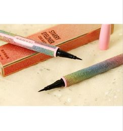 in stock!brown miss ross Pen structure matte waterproof liner eyeliner pencil black single head Eyeliner