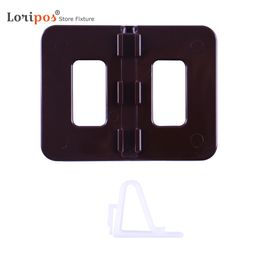 A8 Frame Clip On Wood Glass Board Shelf Edge Tube Sign Board Sleeve | Loripos