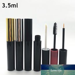 3.5ml Empty Black Cosmetic Mascara Tube Makeup Tool Lip gloss Lip Oil Brush Wand Packing Bottle DIY Eyelash Eyeliner Liquid Tube