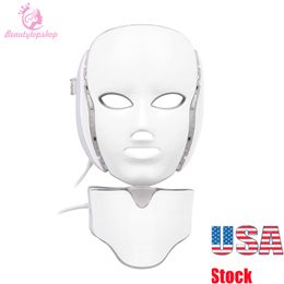 HotSelling PDT 7 Colours Facial Mask Light Photon Therapy Photon LED Skin Rejuvenation Beauty Spa Anti-aging Machine