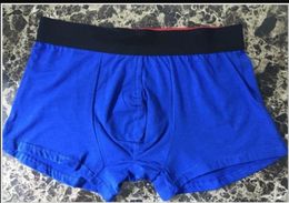 Blue Breathable Man Underwear Boxer Shorts Mens Hot Male Underwear Men Boxer Men's Underpants Man Panties Comfortable Cuecas Boxer Brief