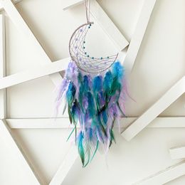 Dream Catcher for Bedroom Home Decor Gift Handmade Feather Wind Chimes Art Valentine's Day Gifts 1222160