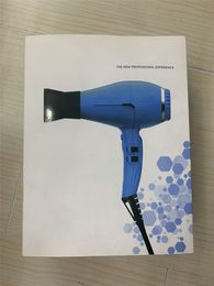 Designer Italy New Light Air Lonizer Hairdryer Blue EU Plug 2250 Watts with 3M Cable and 2 Concentrator Nozzles