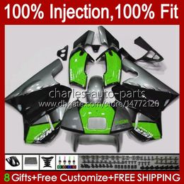 Injection For HONDA NSR 250 250R green glossy 1994 1995 1996 97 98 99 102HC.196 NSR250R NSR250 R MC28 PGM4 94 95 96 1997 1998 1999 Fairing