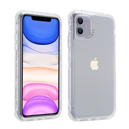 Full Body Protective Impact Shockproof PC Back Case+Transparent bumper for iPhone 12 Mini 12 Pro MAX 11 Pro iPhone X XS XR iPhone 7 8 Plus