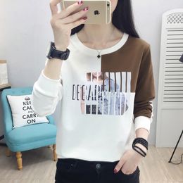 shintimes Character Patchwork Pullovers And Sweatshirts Long Sleeve Sudadera Mujer Winter Women Pullover Plus Size Femenino 201126