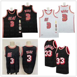 Mens Basketball Mitchell and Ness 3 Wade 33 Mourning 34 Allen 10 Hardaway Embroidery Logo Stitched Retro Throwback 2003 2004 1994 Jerseys