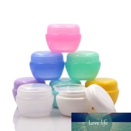 10pcs 5g/10g/20g/30g Empty Plastic Travel Cosmetic Jars Makeup Container Mushroom Bottles Vials Face Cream Sample Pots Gel Boxes