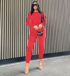 Discount Red Sweat Suit Women 2022 on 