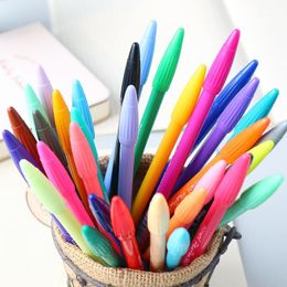 Gel Pens South Korea Stationery Monami 3000 Color Pen Watercolor Hook Line Fiber For Student1