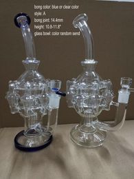 Kothyshop Vortex Glass Bong Recycler Oil Rig Wax Herb Tobacco Water Pipe Heady Klein Bongs Dab Rigs Pipes Bowl Quartz Banger Perc