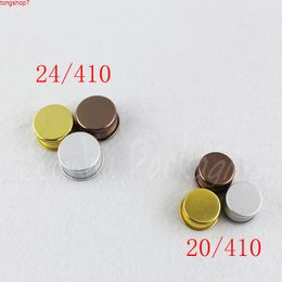 20/410 24/410 Gold / Silver Brown Aluminium Screw Cap , High Quality Cosmetic Bottle ( 100 PC/Lot )good qualtity