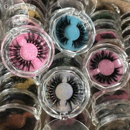 Fake Eyelashes In Bulk Magnetic Eyelashes Dramatic 25mm Lashes Mink Wholesale Eyelash Extension Full Strip Lashes