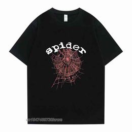 -Spider Young Bentug king Tshirt SP5Der 555555 Количество футболки номера ангела Мужчины женщины 1: 1 Веб-образец Граффити Тис