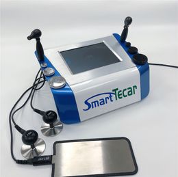 Portable Tecar RF Phyaiotherapy for sport injury RET Resistive electric transfer Radiofrequency Diathermy fast Slimming machine