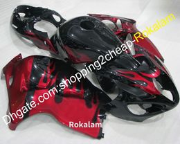 GSX-R1300 Fairing For Suzuki GSXR1300 Hayabusa 1999 2000 2001 2002 2003 2004 2005 2006 2007 Red Black Bodywork Fairings (Injection molding)